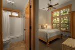 Master King bedroom with ensuite bath 